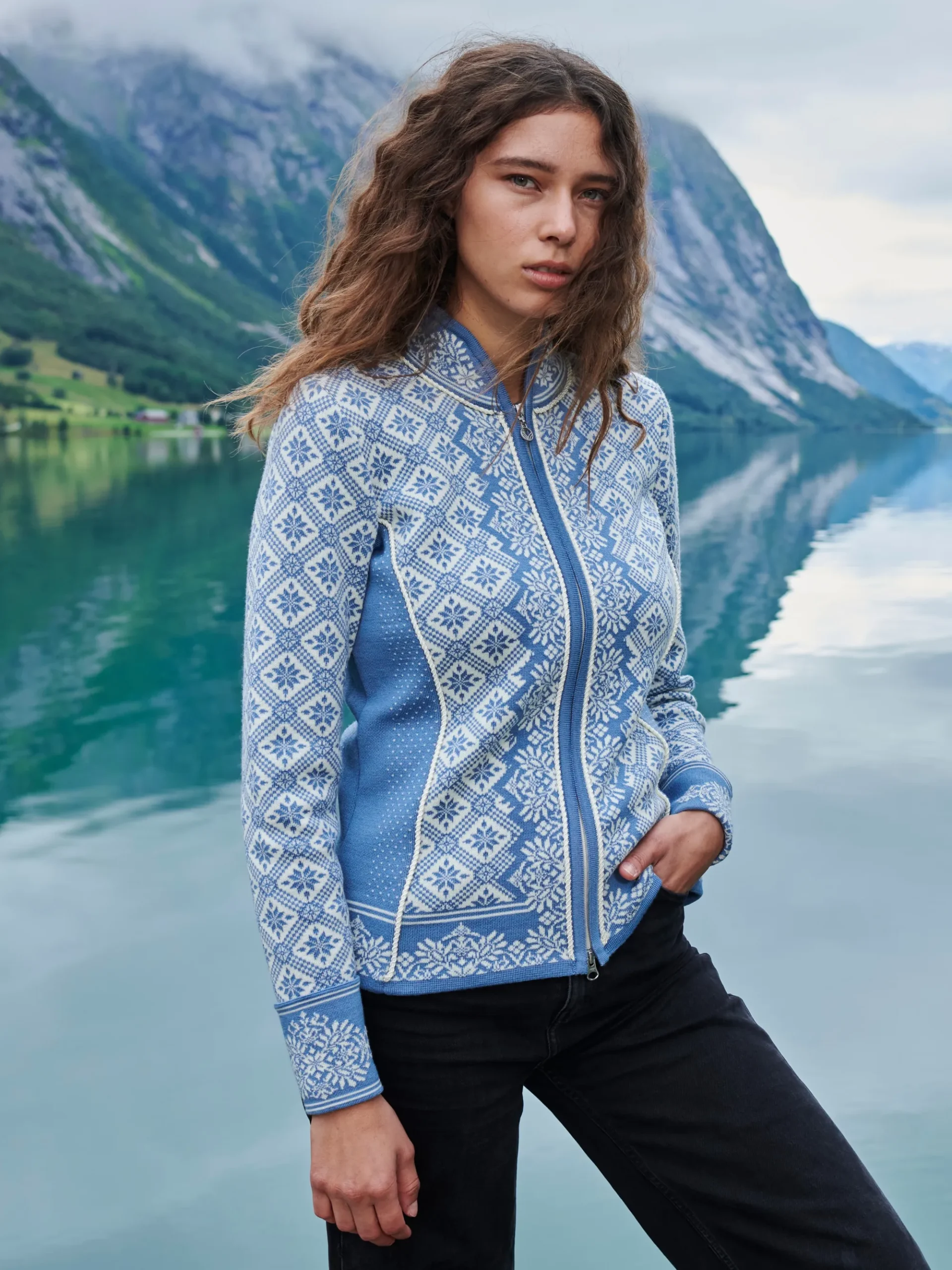 Women Dale of Norway Christiania Women's Jacket - Merino Wool