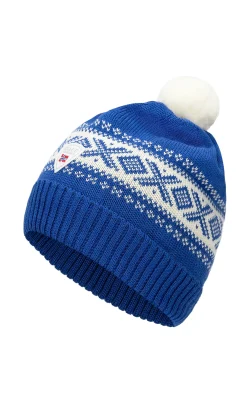 Kids Dale of Norway Cortina Kids Hat 4-8 Yrs - Merino Wool