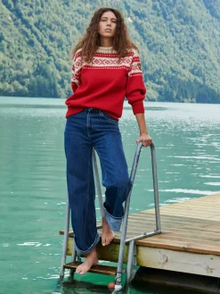 Women Dale of Norway Cortina 1956 Unisex Sweater - Norwegian Wool