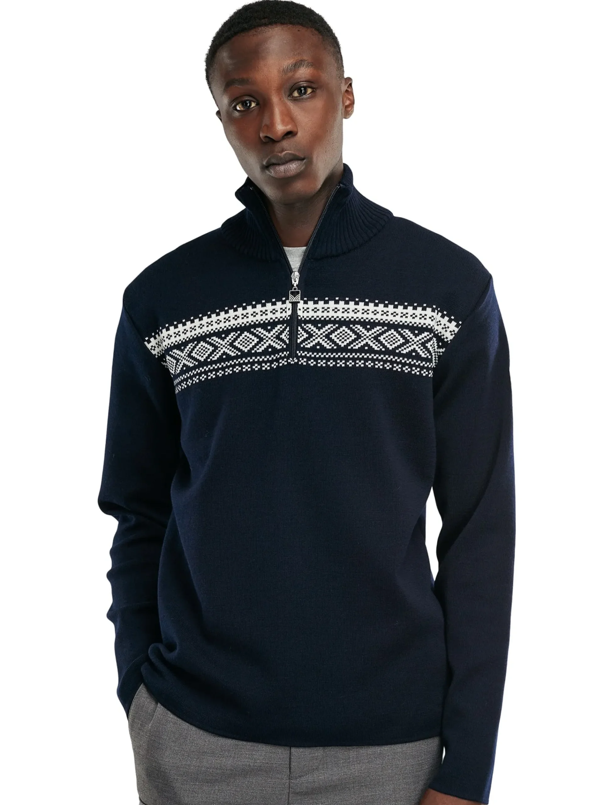 Men Dale of Norway Dalestolen Men's Merino Wool Sweater