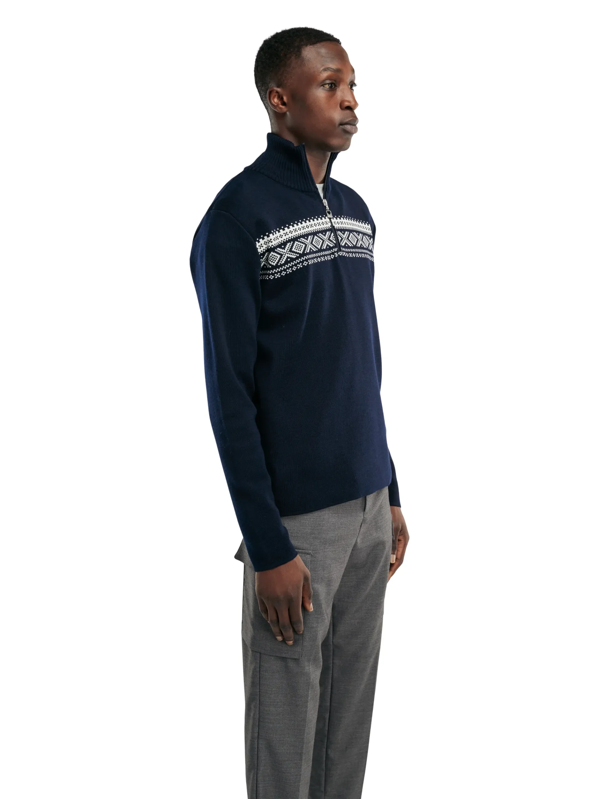 Men Dale of Norway Dalestolen Men's Merino Wool Sweater