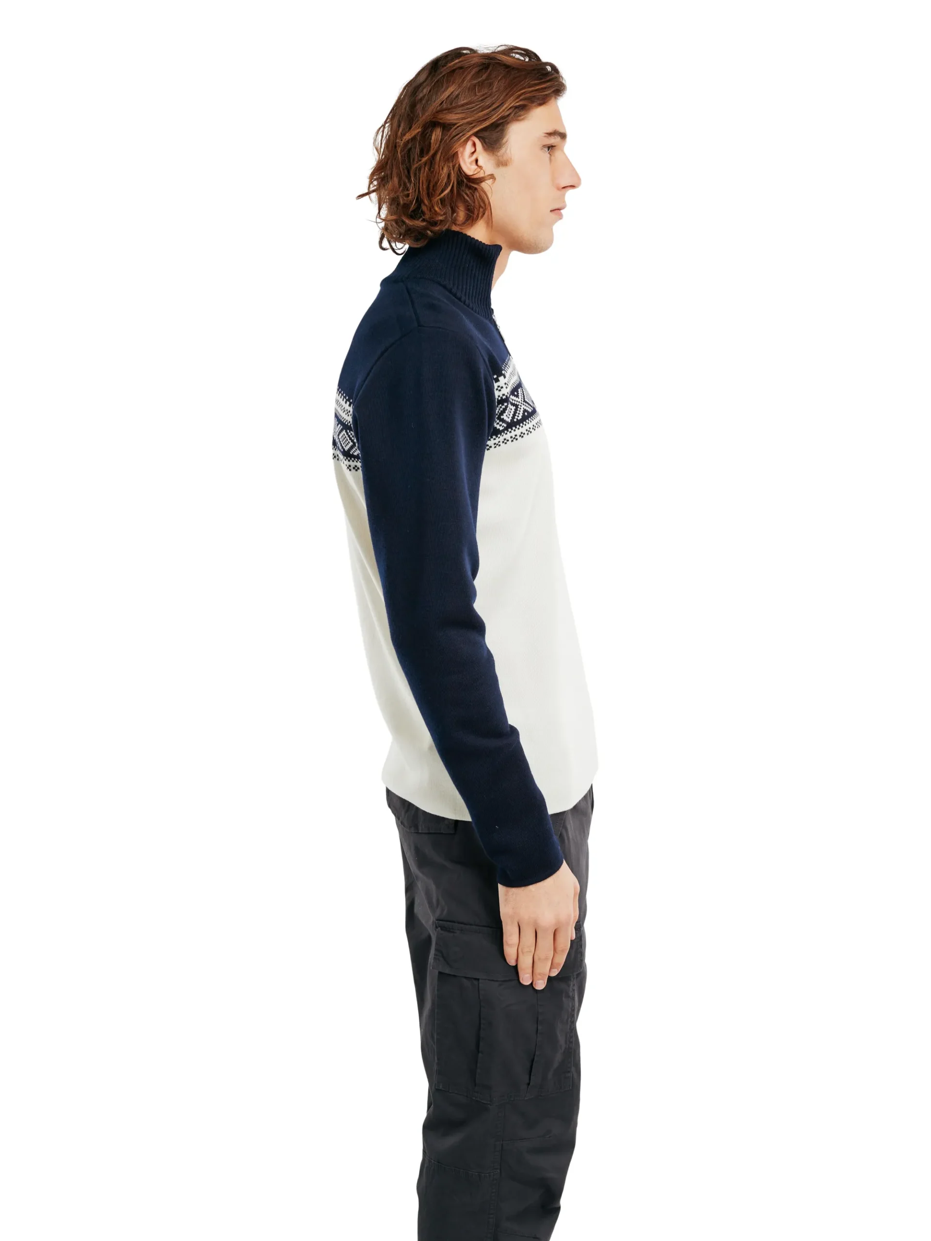 Men Dale of Norway Dalestolen Men's Merino Wool Sweater
