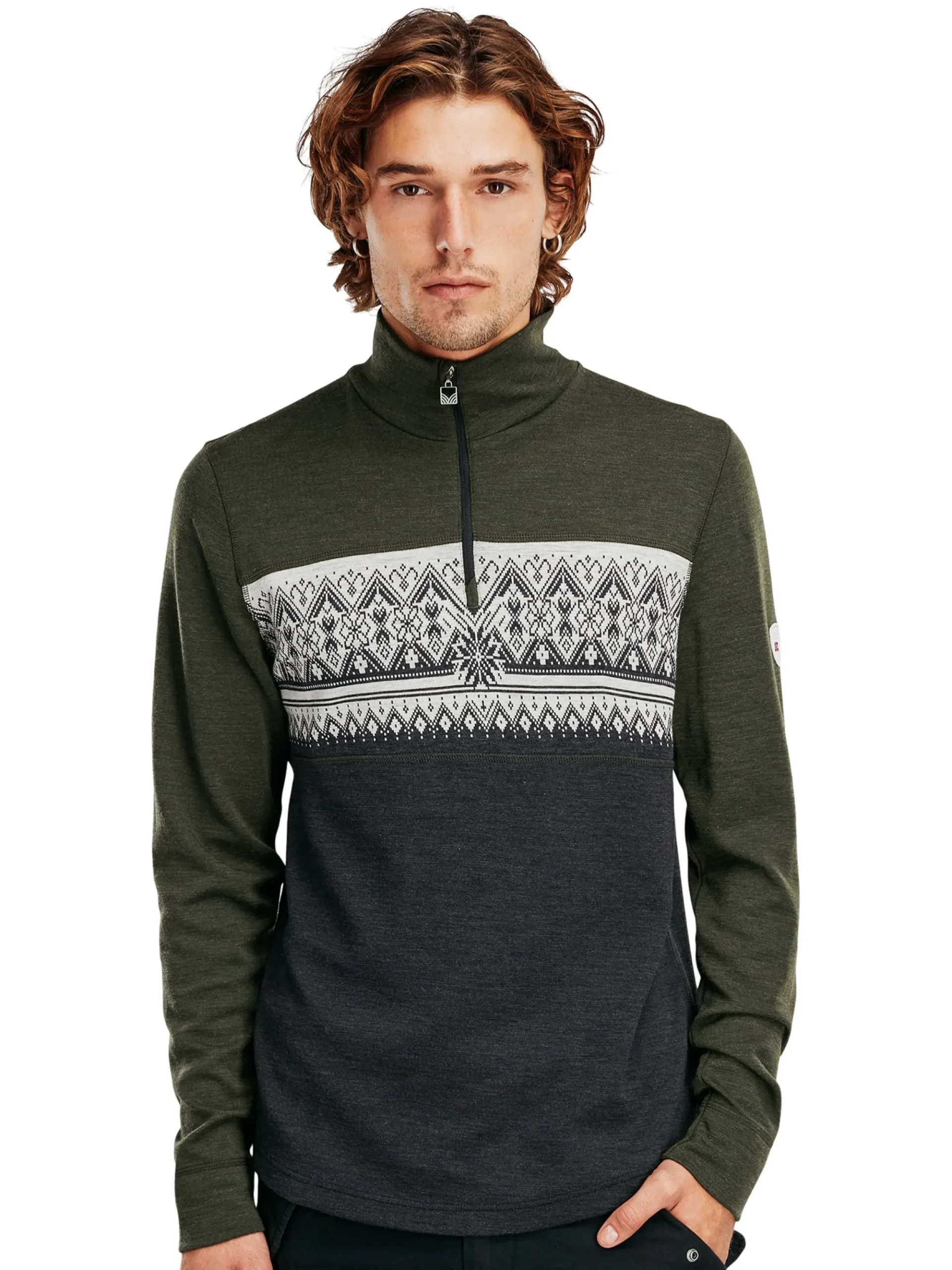 Men Dale of Norway Moritz Basic Men's Sweater - Superfine Merino