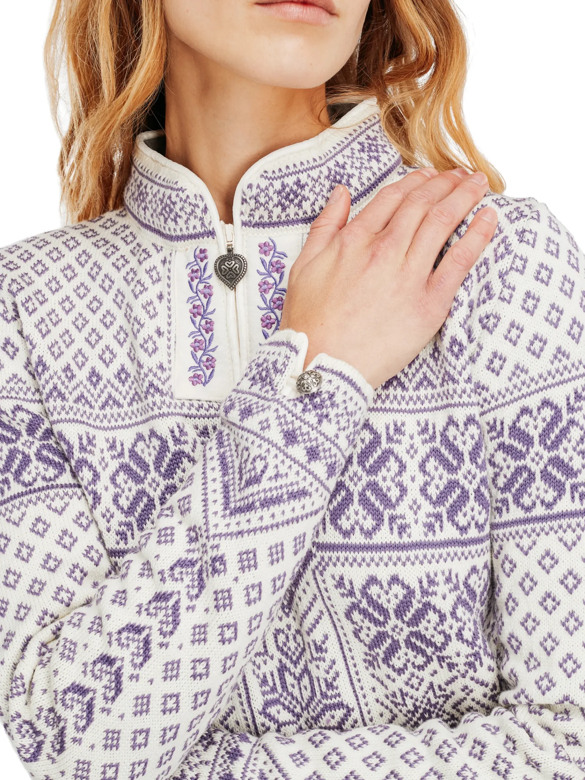 Women Dale of Norway Peace Women's Knit Sweater