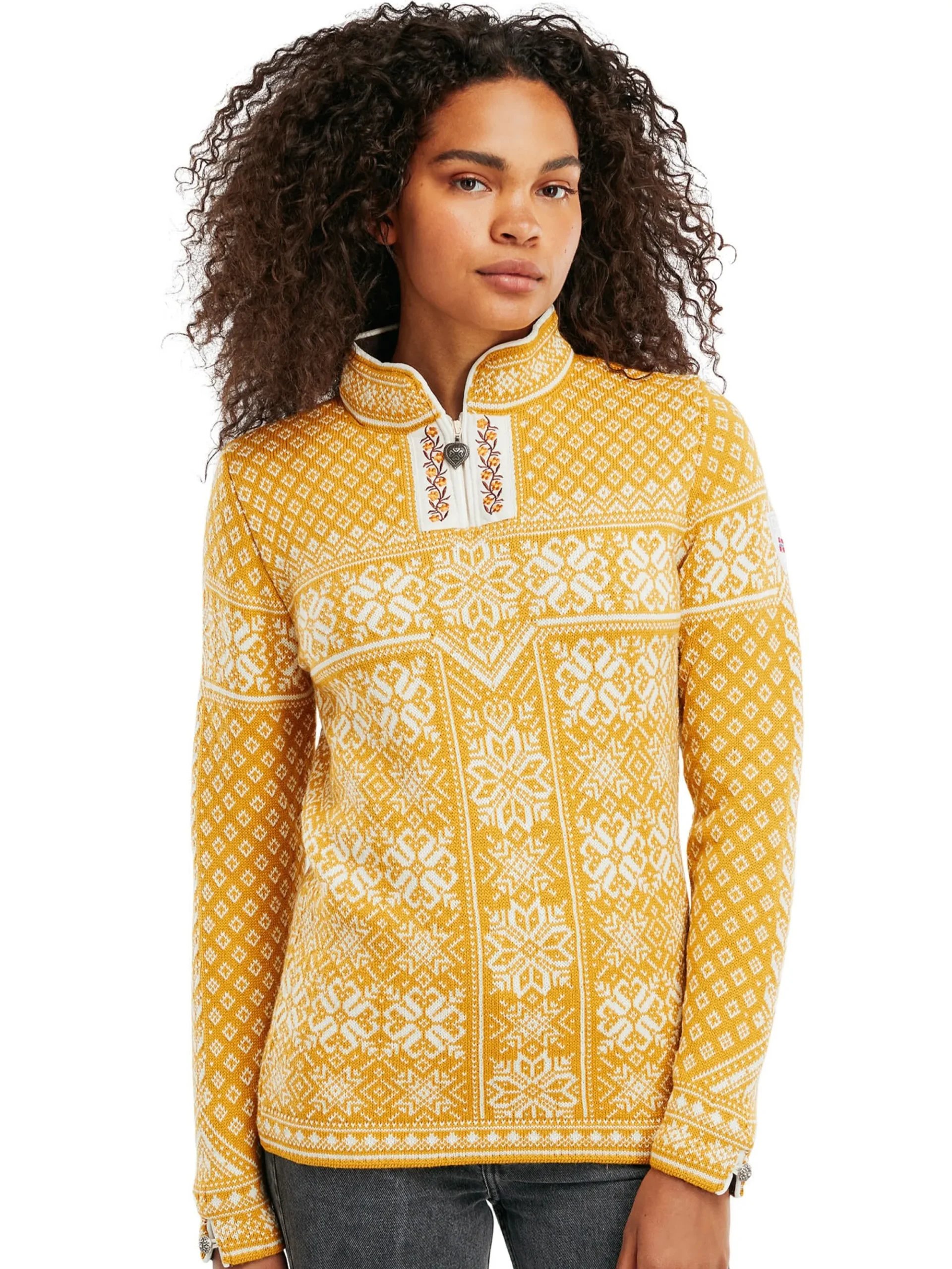 Women Dale of Norway Peace Women's Knit Sweater