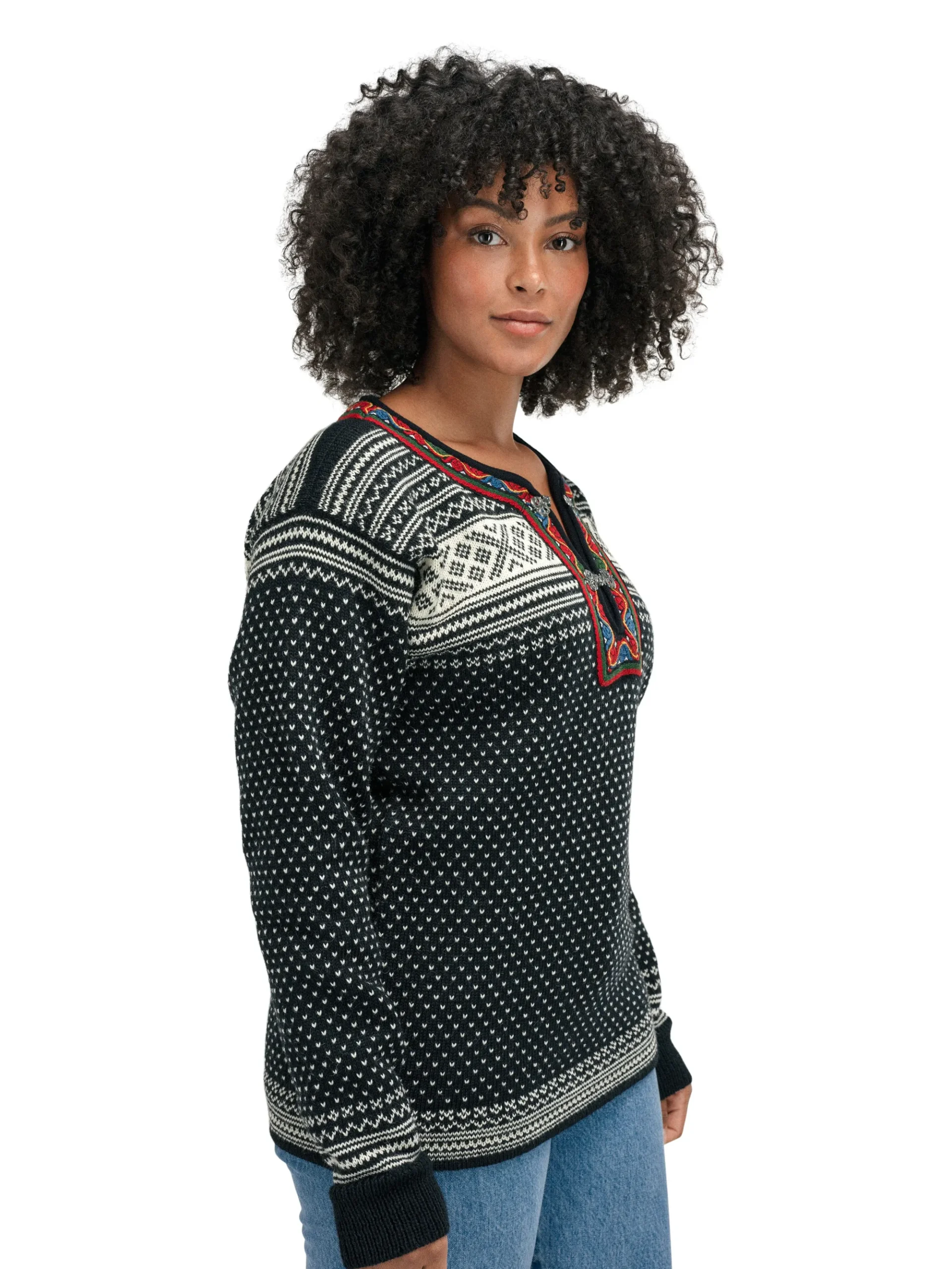 Women Dale of Norway Setesdal Sweater - Norwegian Wool