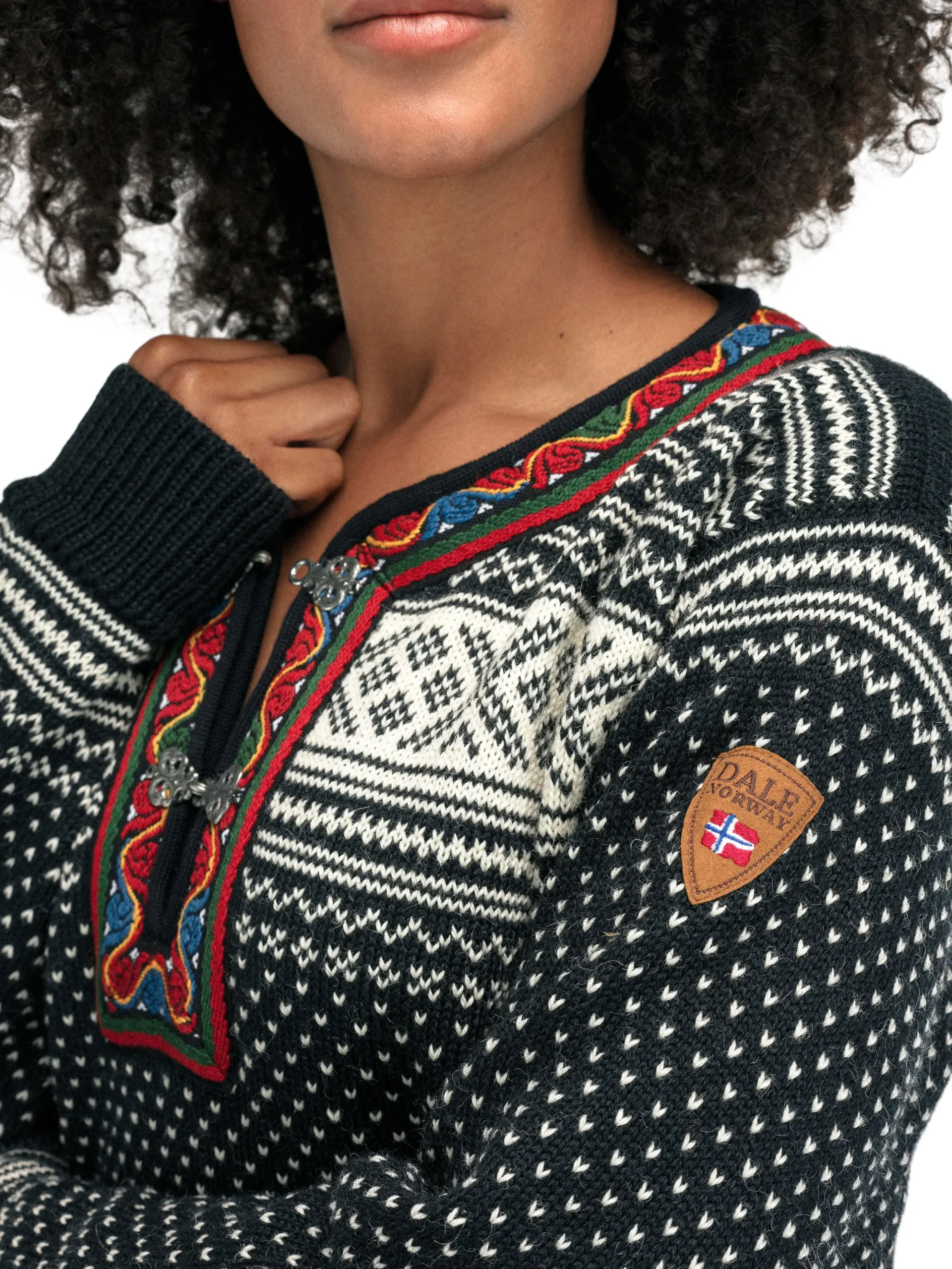 Women Dale of Norway Setesdal Sweater - Norwegian Wool