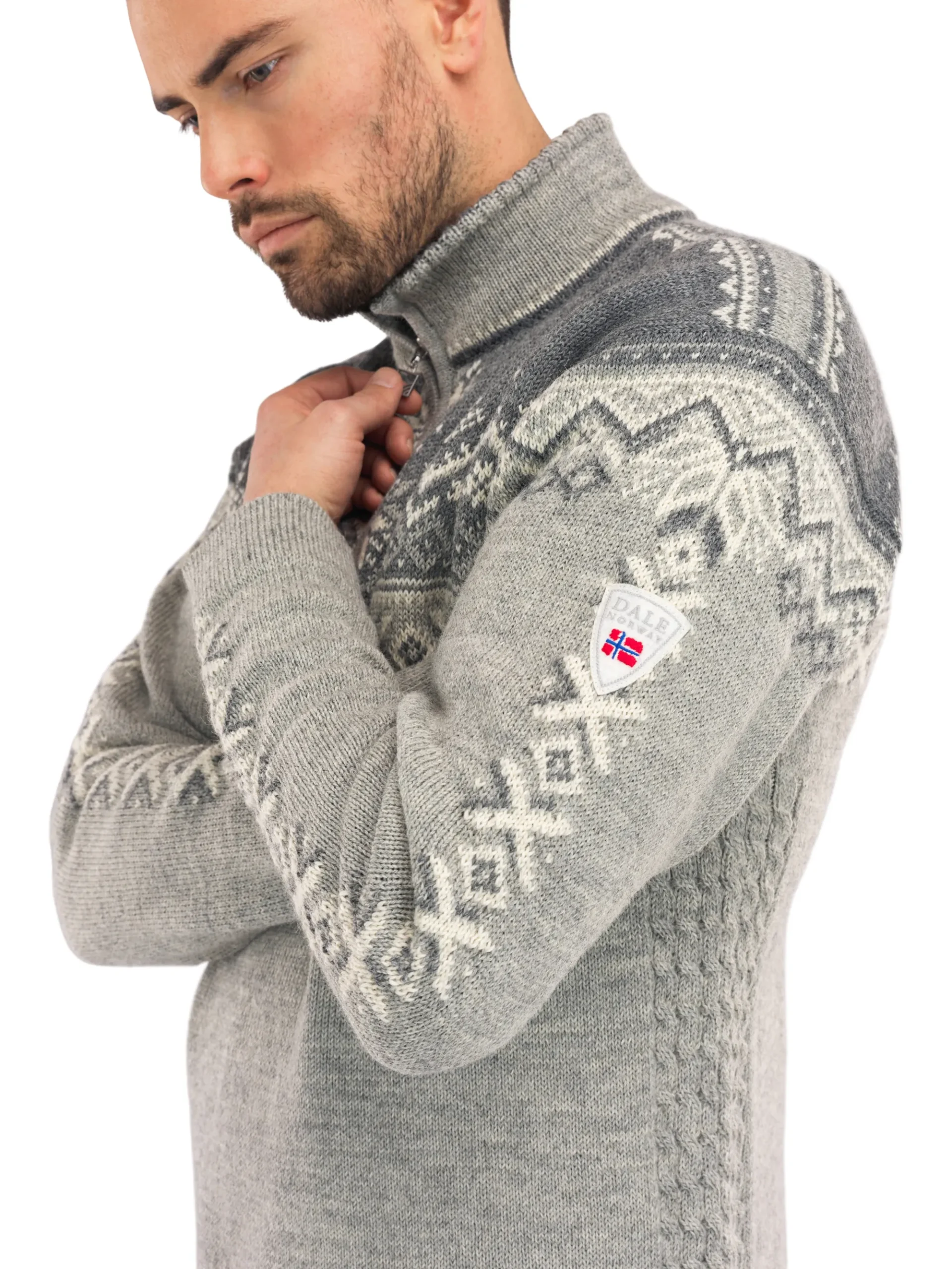 Men Dale of Norway 140Th Anniversary Men's Sweater - Norwegian Wool