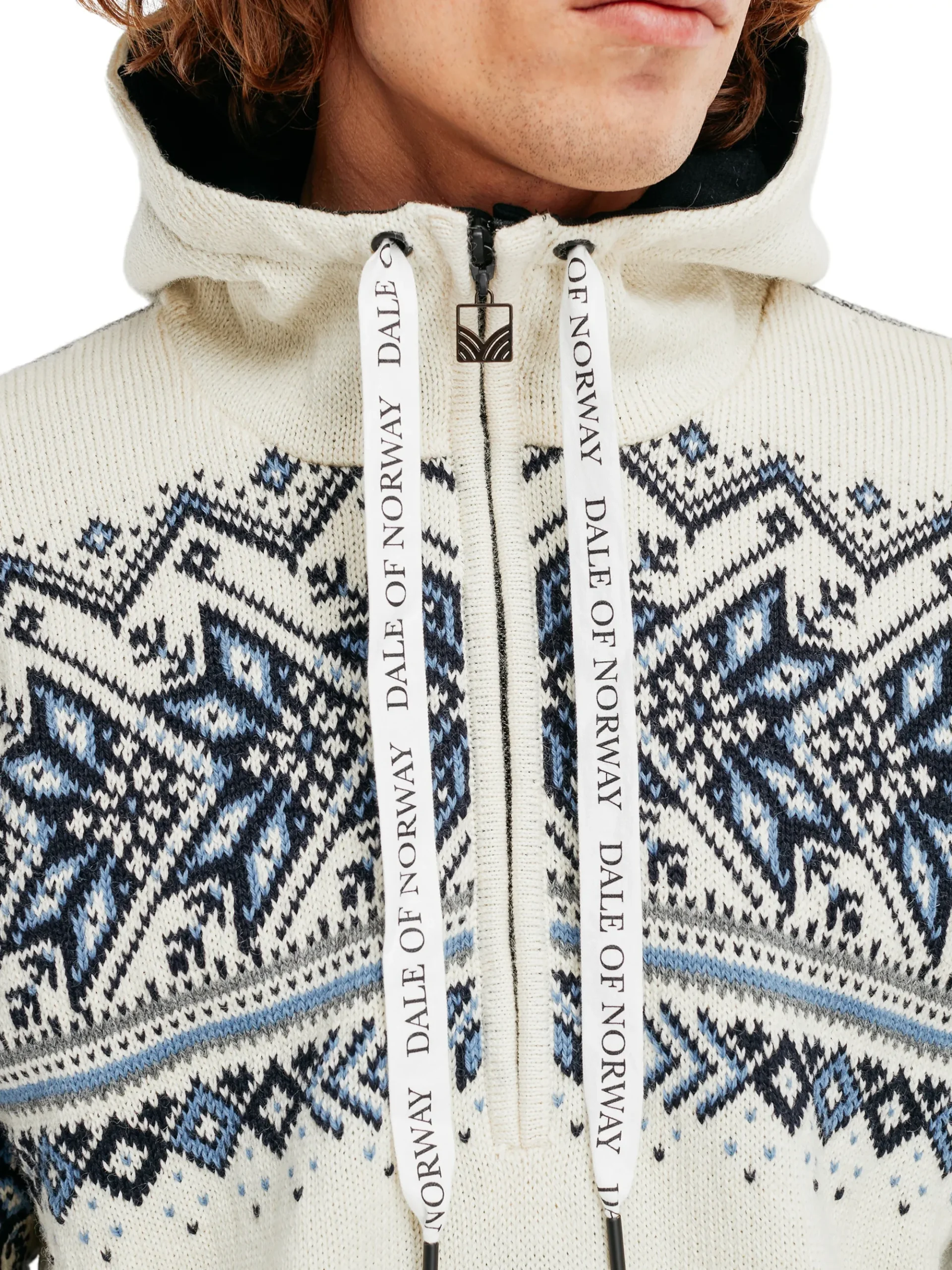 Men Dale of Norway Vail Weatherproof Men's Norwegian Wool Hoodie