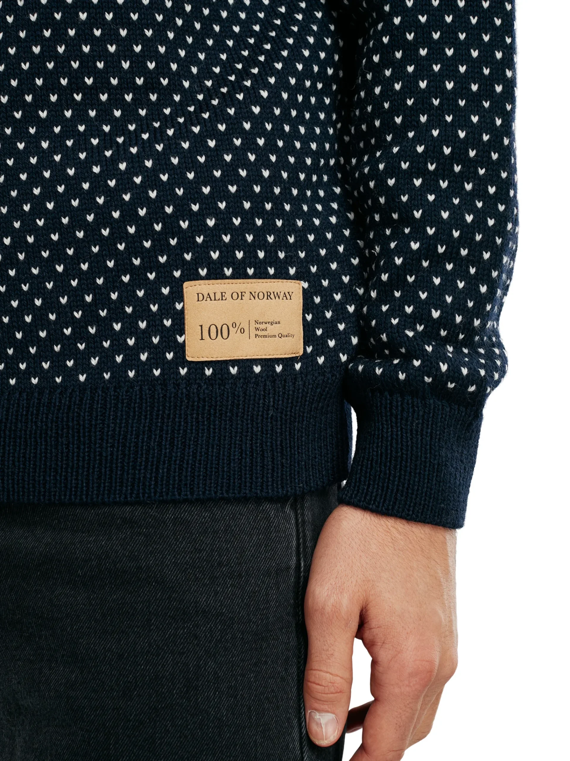 Men Dale of Norway Valloy Men's Wool Sweater