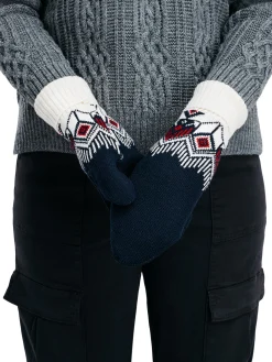 Women Dale of Norway Vilja Unisex Merino Wool Mittens