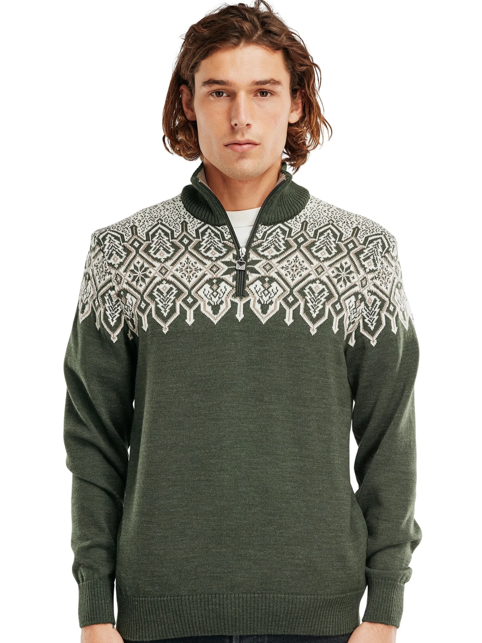 Men Dale of Norway Winterland Men's Merino Wool Sweater